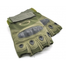 CCCP Fingerless Gloves With Nuckle Protection (C:L/E:M - OD)